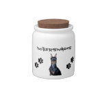 Dobersnacks Treat Jar Candy Dishes at Zazzle