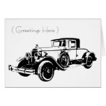 Doble E Series Coupe, ( Greetings Here ) Greeting Cards