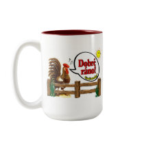 Dobré ráno!  Good morning in Czech! mugs