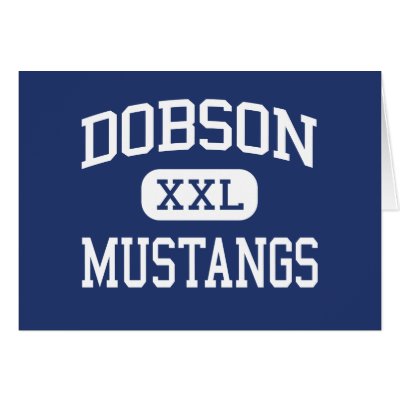 Show your support for the Dobson High School Mustangs while looking sharp.