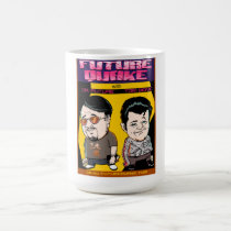Doc and TomeFuture Quake Mug mugs