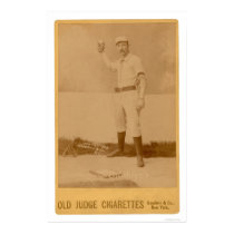 Doc Bushong Baseball Card 1889 posters by lc_baseball Doc Bushong Baseball Card 1889 posters