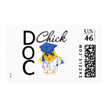 Doc Chick Medical School Grad Stamps