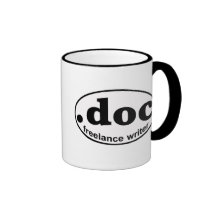 .DOC Freelance Writer coffee mug
