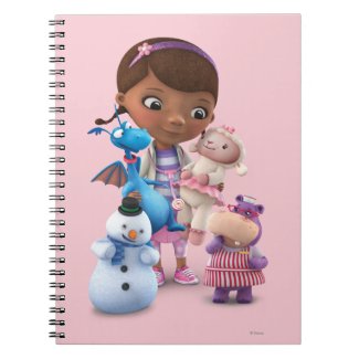 Doc McStuffins and Her Animal Friends Spiral Note Book