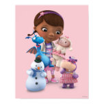 Doc McStuffins and Her Animal Friends Print