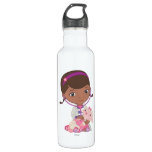 Doc McStuffins Holding Lambie Water Bottle