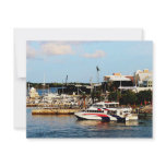 Dock at King's Wharf Bermuda Personalized Invite