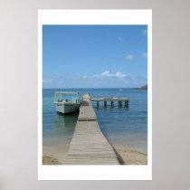 Dock in The Sun Posters