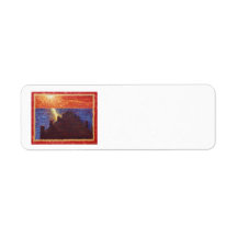 Dock Less Traveled Return Address Labels