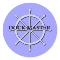 Dock Master Ship Wheel stickers