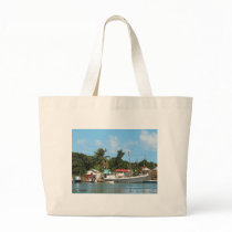 Docked Boats Antigua Bag
