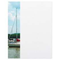 Docked on the Hudson River Custom Letterhead