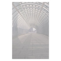 Docklands light railway interior of footbridge, Po Stationery Design