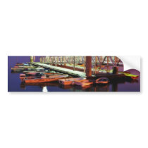 Docks In San Diego Bay bumper stickers by lifesphere Docks In San Diego Bay bumper stickers