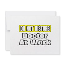 Doctor At Work invitations