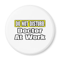 Doctor At Work magnets
