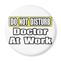 Doctor At Work magnets