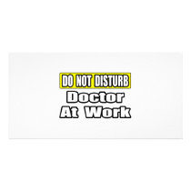Doctor At Work Photo Card