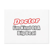 Doctor...Big Deal postcards