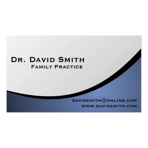Doctor - Business Cards (front side)