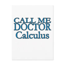 Doctor Calculus postcards by GeeksRUs Doctor Calculus postcards