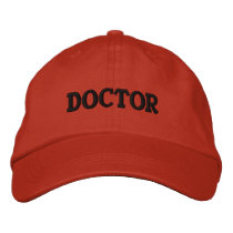 DOCTOR CAP embroidered hats