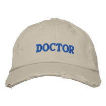 DOCTOR CAP embroidered hats