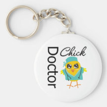 Doctor Chick Key Chain