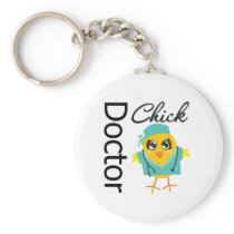 Doctor Chick Key Chain
