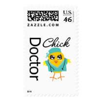 Doctor Chick postage by chicktshirts Doctor Chick postage