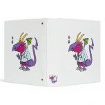 doctor dragon funny cartoon character binders