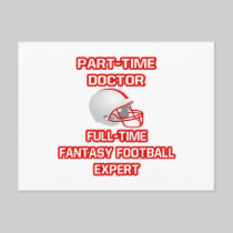 Doctor .. Fantasy Football Expert Postcard