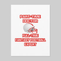 Doctor .. Fantasy Football Expert Post Cards