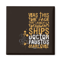 Doctor Faustus Quote magnets by shakespeareshoppe Doctor Faustus Quote magnets
