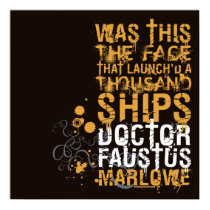 Doctor Faustus Quote posters