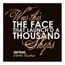 Doctor Faustus Quote posters