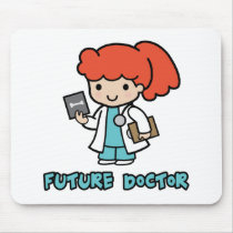 Doctor (girl) mouse mat