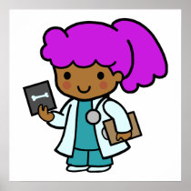 Doctor Girl Posters