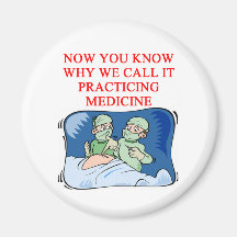 DOCTOR joke Refrigerator Magnet