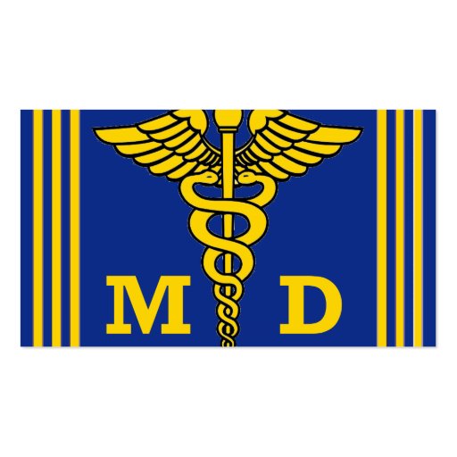 Doctor MD Business Card (back side)