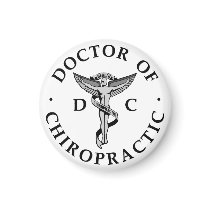 Doctor of Chiropractic Logo Magnet
