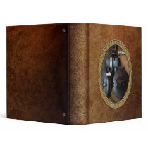 Doctor - Optometry - An old phoropter 3 Ring Binder