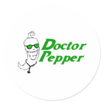 Doctor Pepper stickers