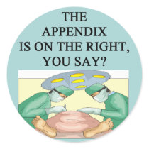 doctor physician surgeon joke stickers