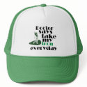 Doctor says take iron 2 hats by CaringHearts Doctor says take iron 2 hats