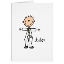 Doctor Stick Figure Card