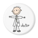 Doctor Stick Figure Magnet