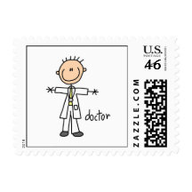 Doctor Stick Figure Stamp