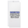 Doctor...Will Work For Beer Full Color Rack Card